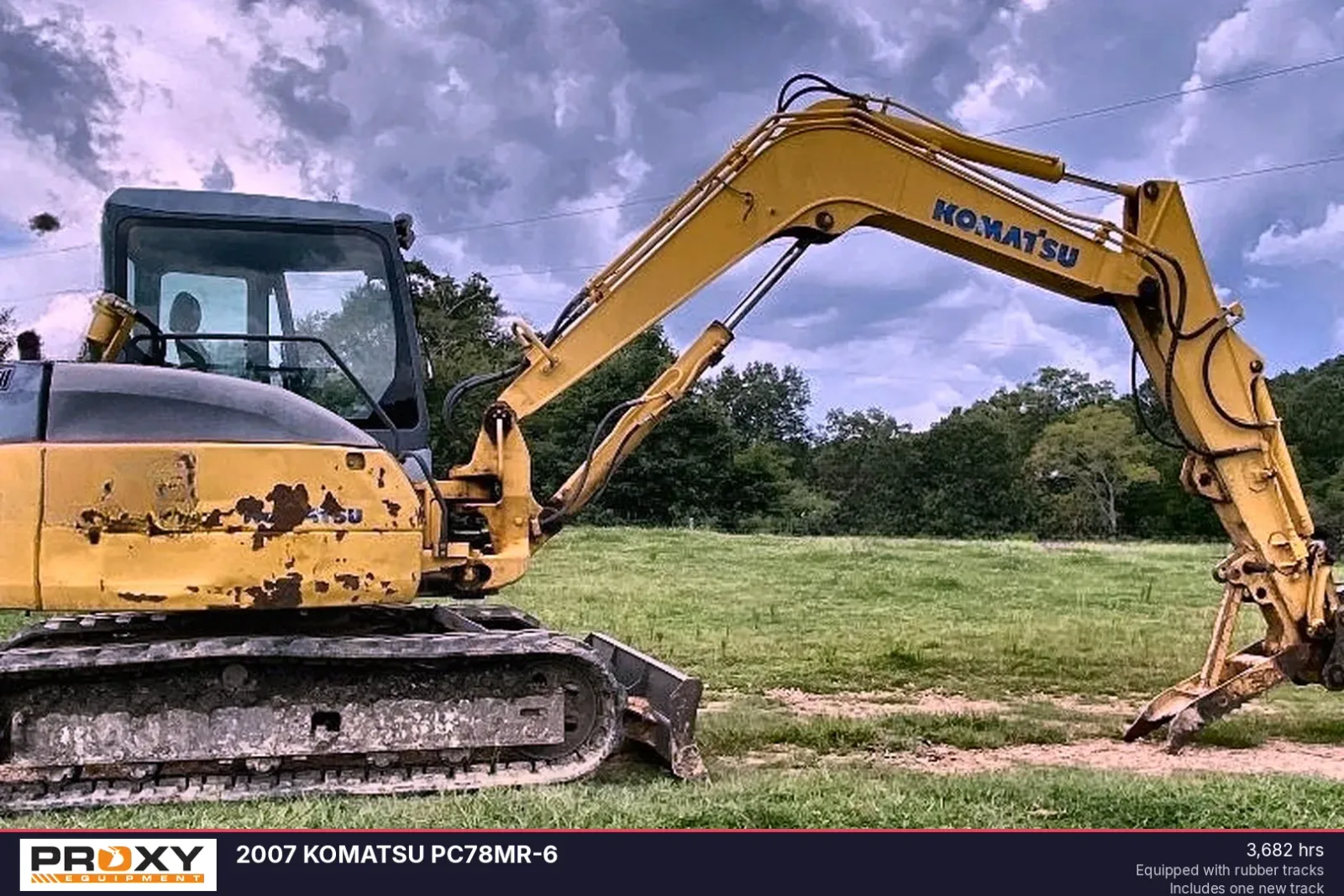 2007 KOMATSU PC78MR-6