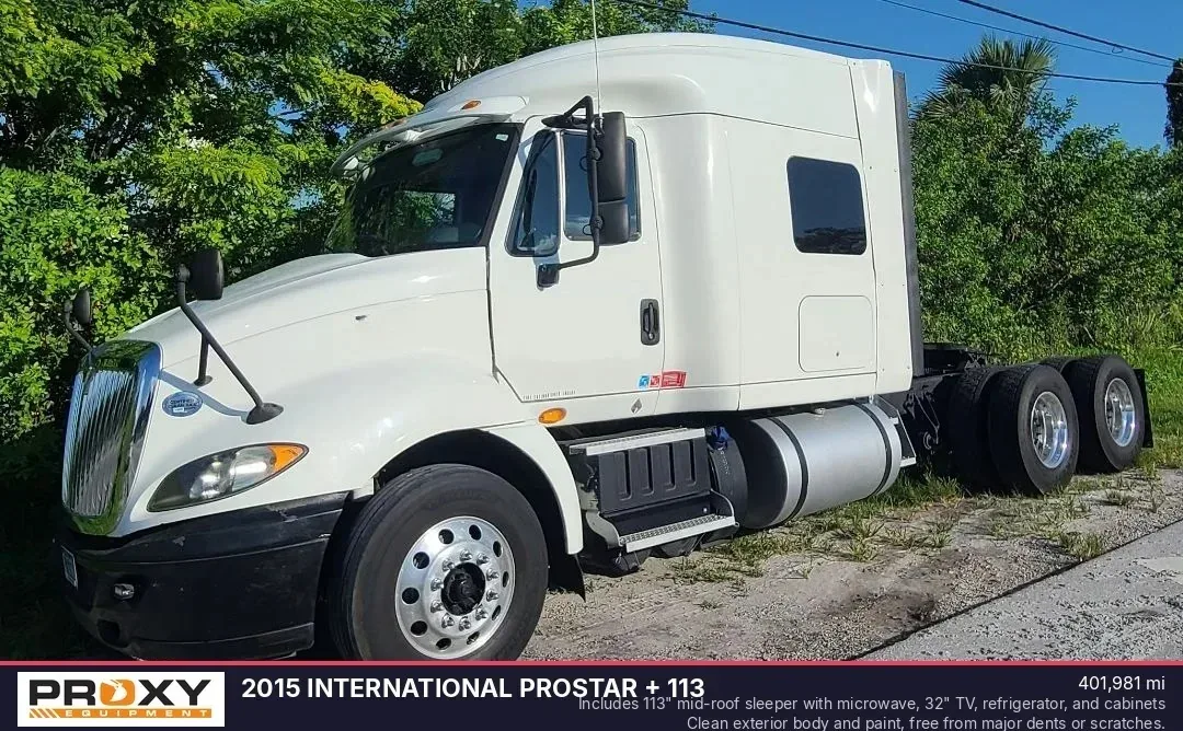 2015 INTERNATIONAL Prostar + 113