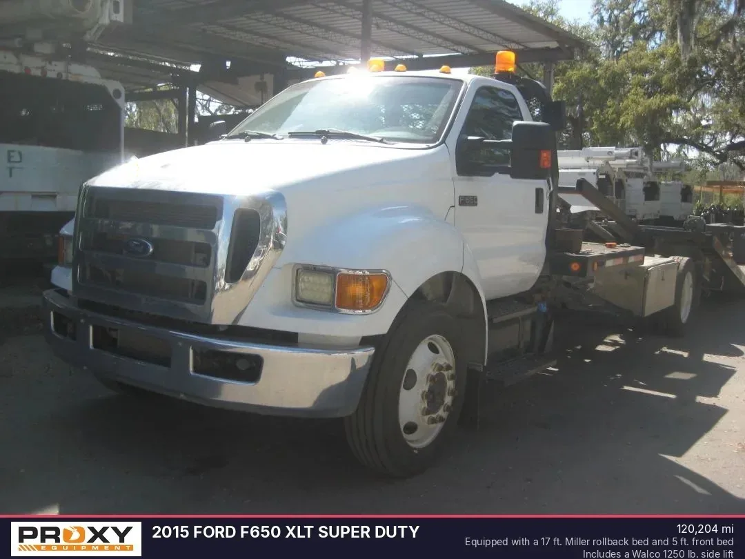 2015 FORD F650 XLT Super Duty