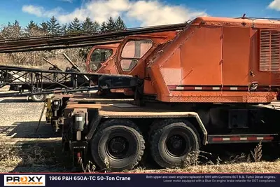 1966 P & H 650A-TC 50-Ton Crane - view 3 of 71