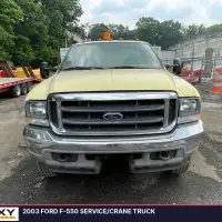 2003 FORD F-550 Service/Crane Truck - view 3 of 22