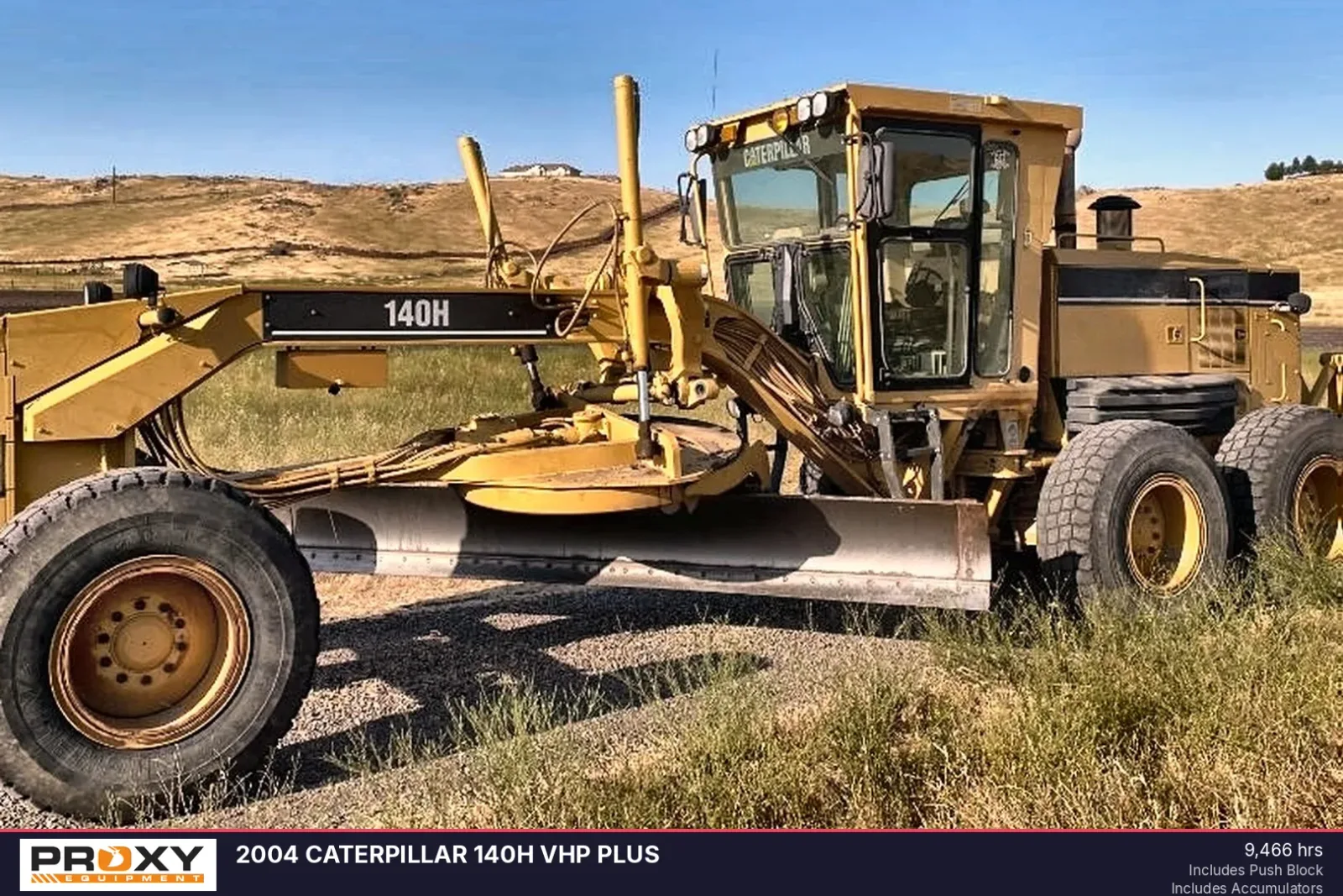 2004 CATERPILLAR 140H VHP Plus