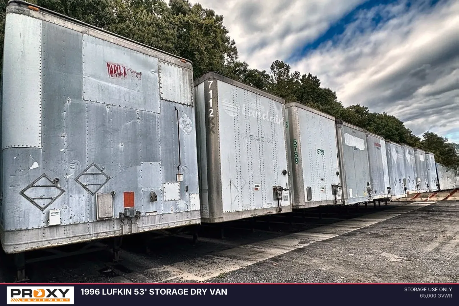 1996 LUFKIN 53' Storage Dry Van