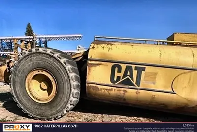 1982 CATERPILLAR 637D - view 3 of 82