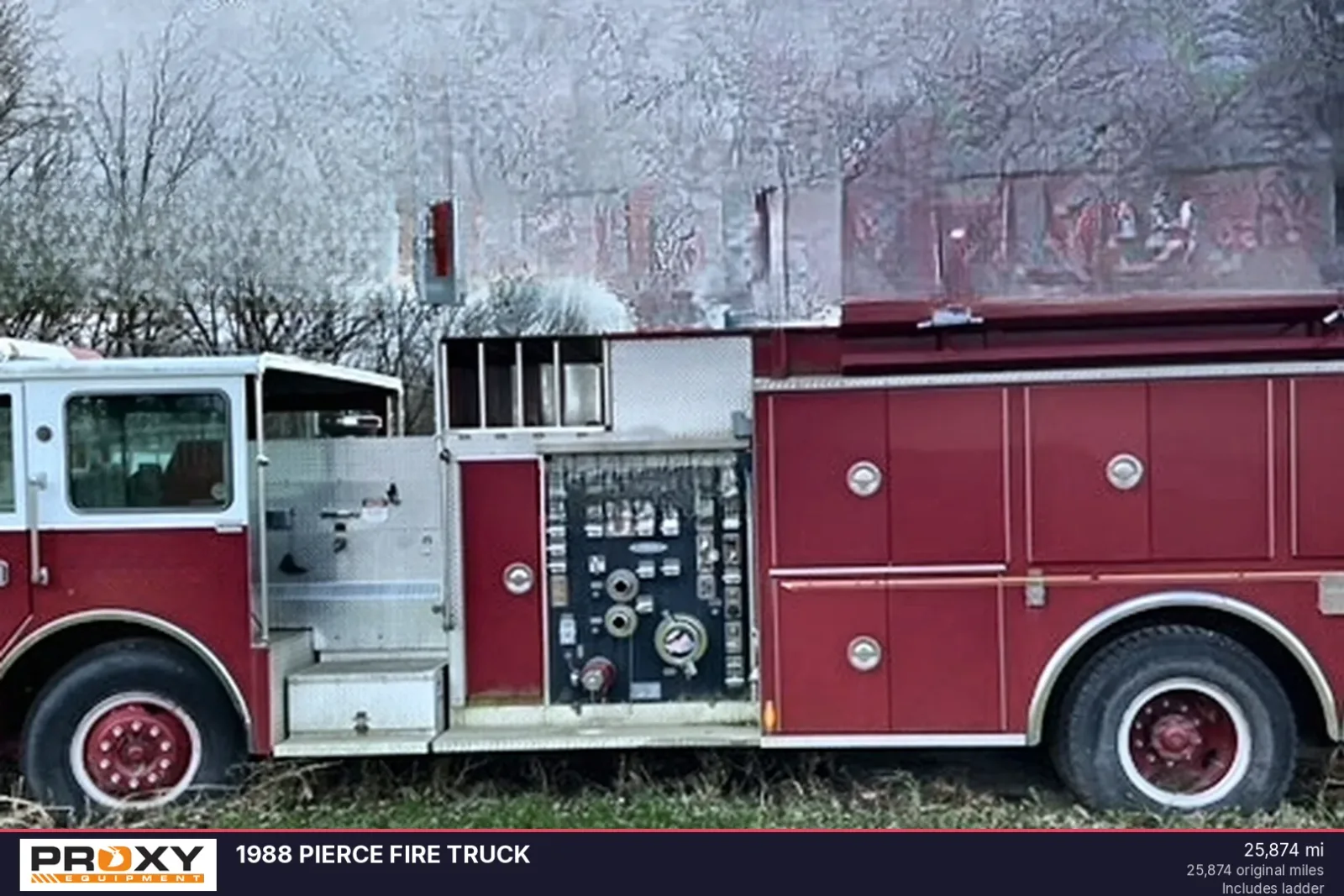 1988 PIERCE FIRE TRUCK