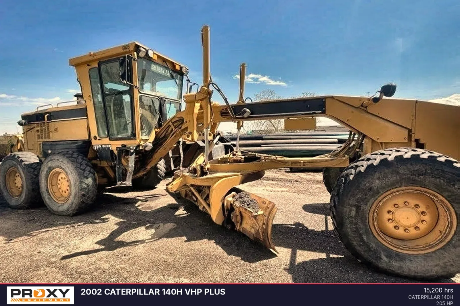 2002 CATERPILLAR 140H VHP Plus