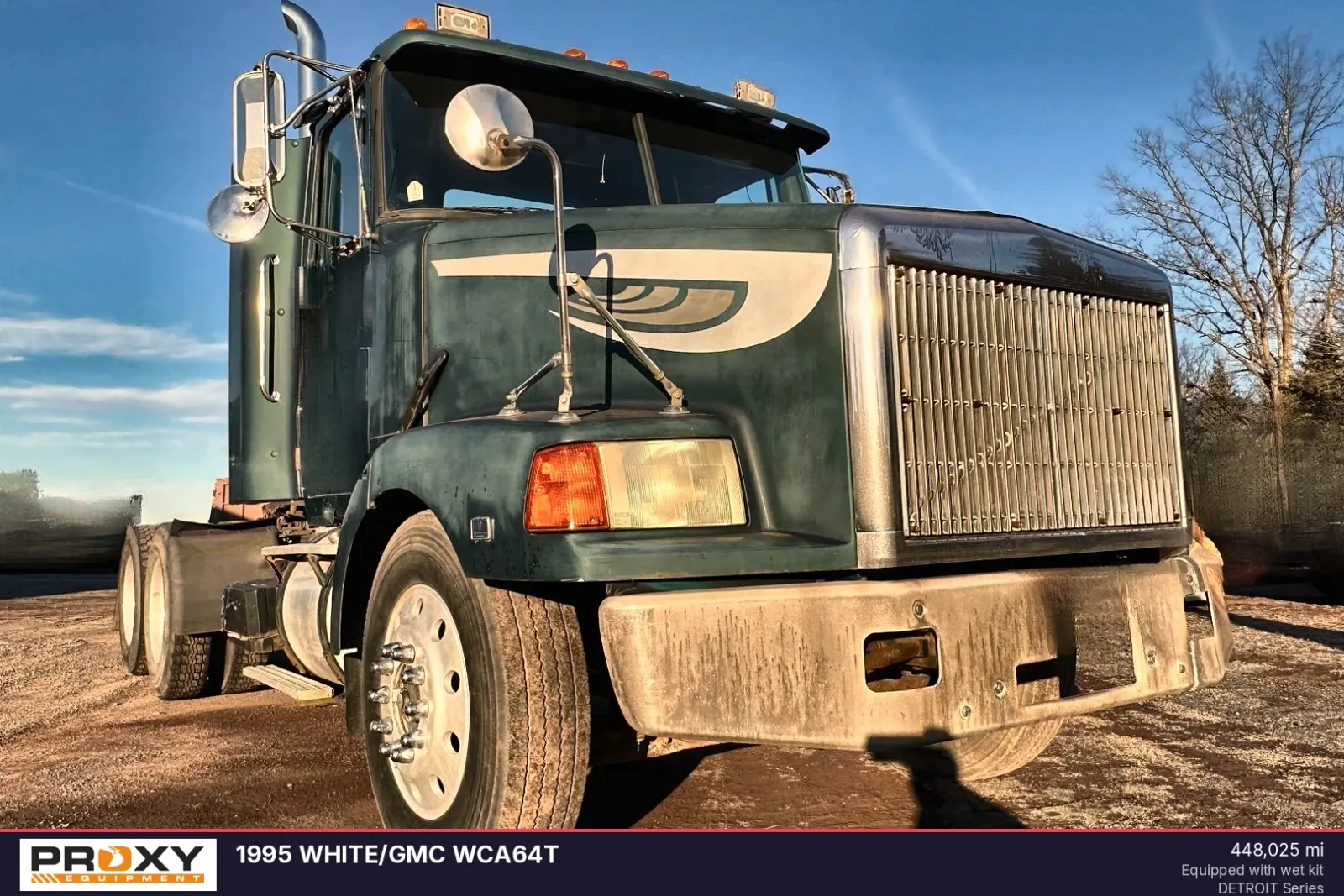 1995 WHITE/GMC WCA64T