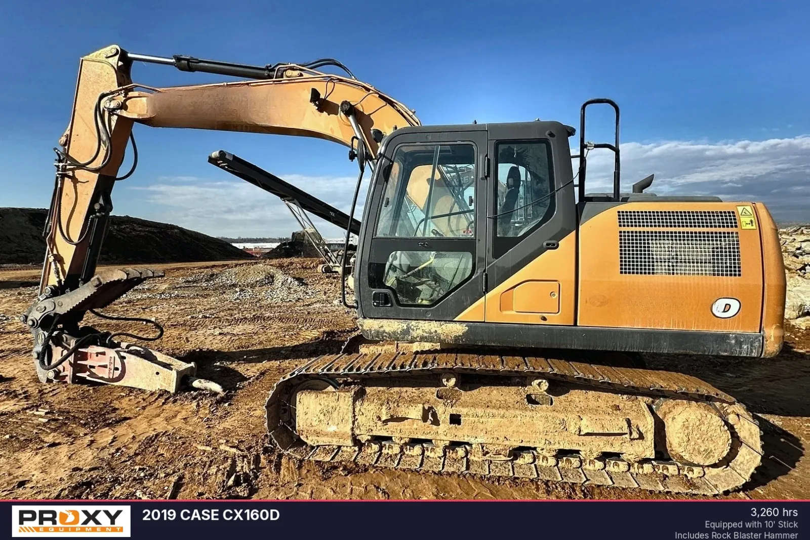 2019 CASE CX160D