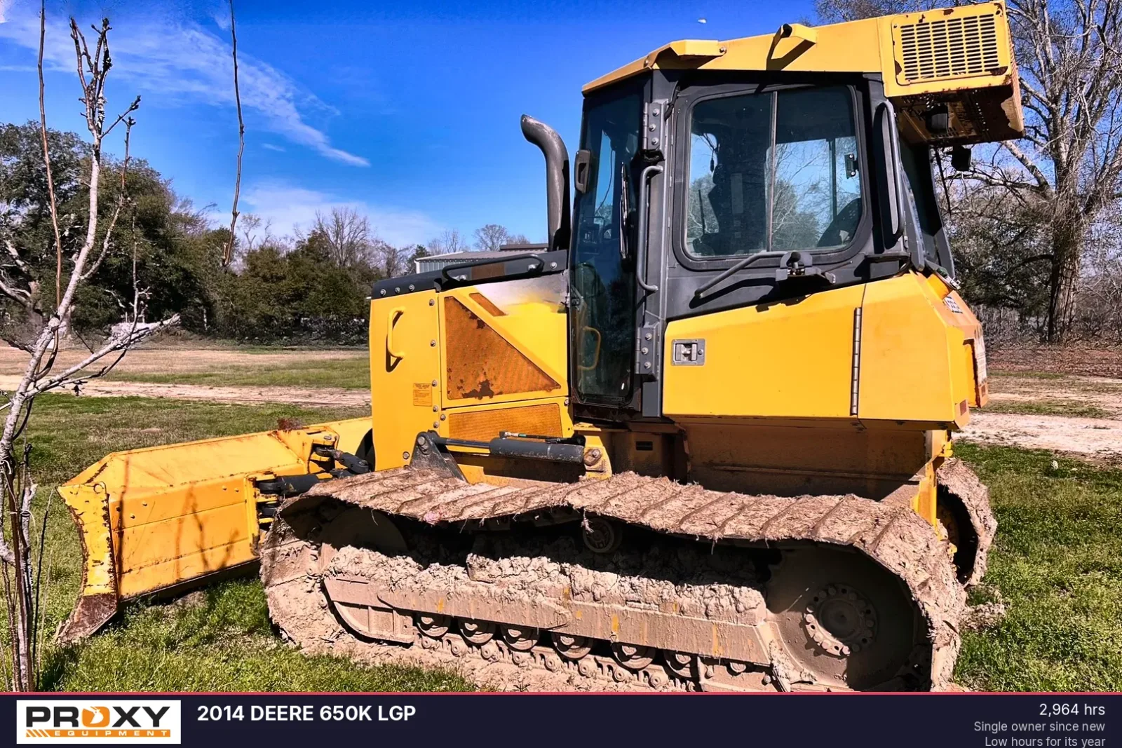 2014 DEERE 650K LGP