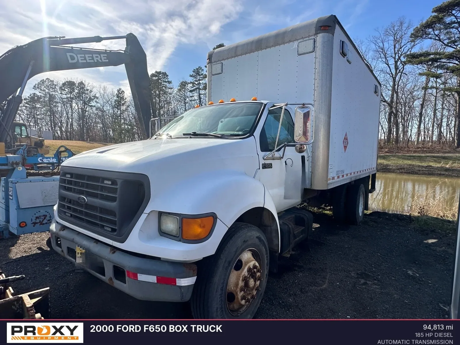 2000 FORD F650 Box Truck