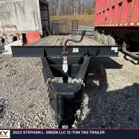 2022 STEPHAN L. GREEN LLC 12-Ton Tag Trailer - view 4 of 13