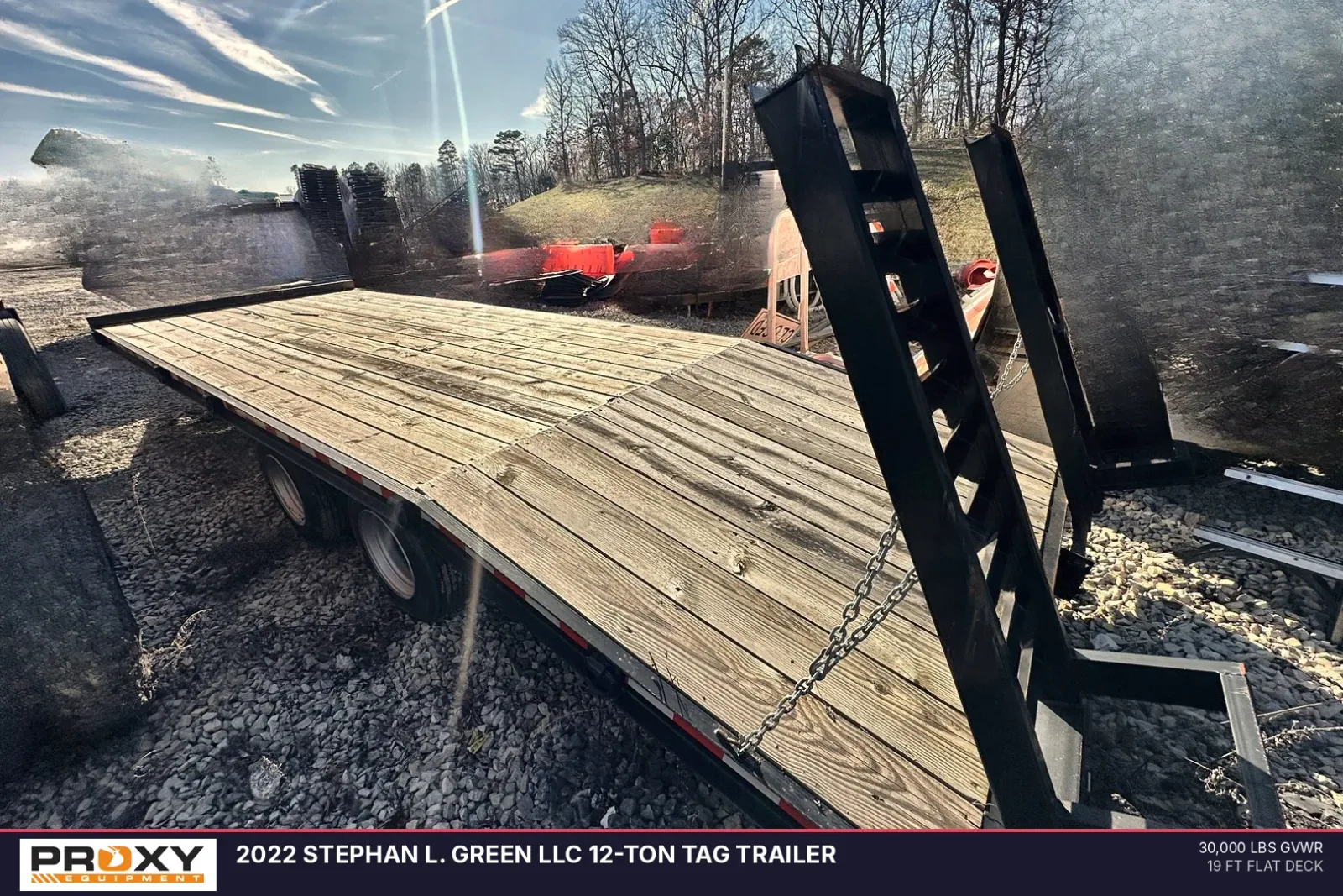 2022 STEPHAN L. GREEN LLC 12-Ton Tag Trailer