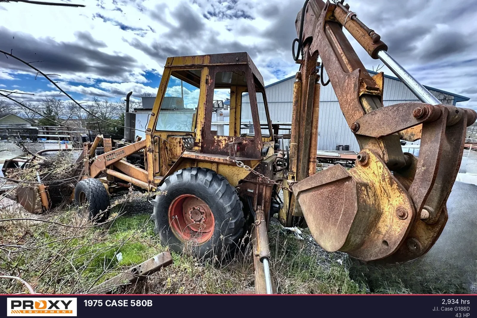 1975 CASE 580B