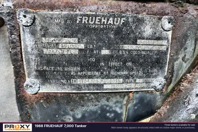 1988 FRUEHAUF 7,000 Tanker - view 3 of 40