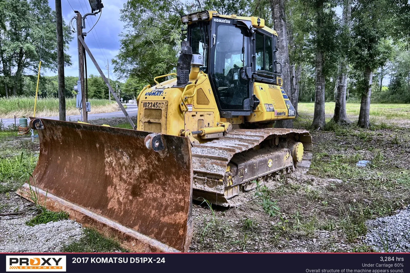 2017 KOMATSU D51PX-24