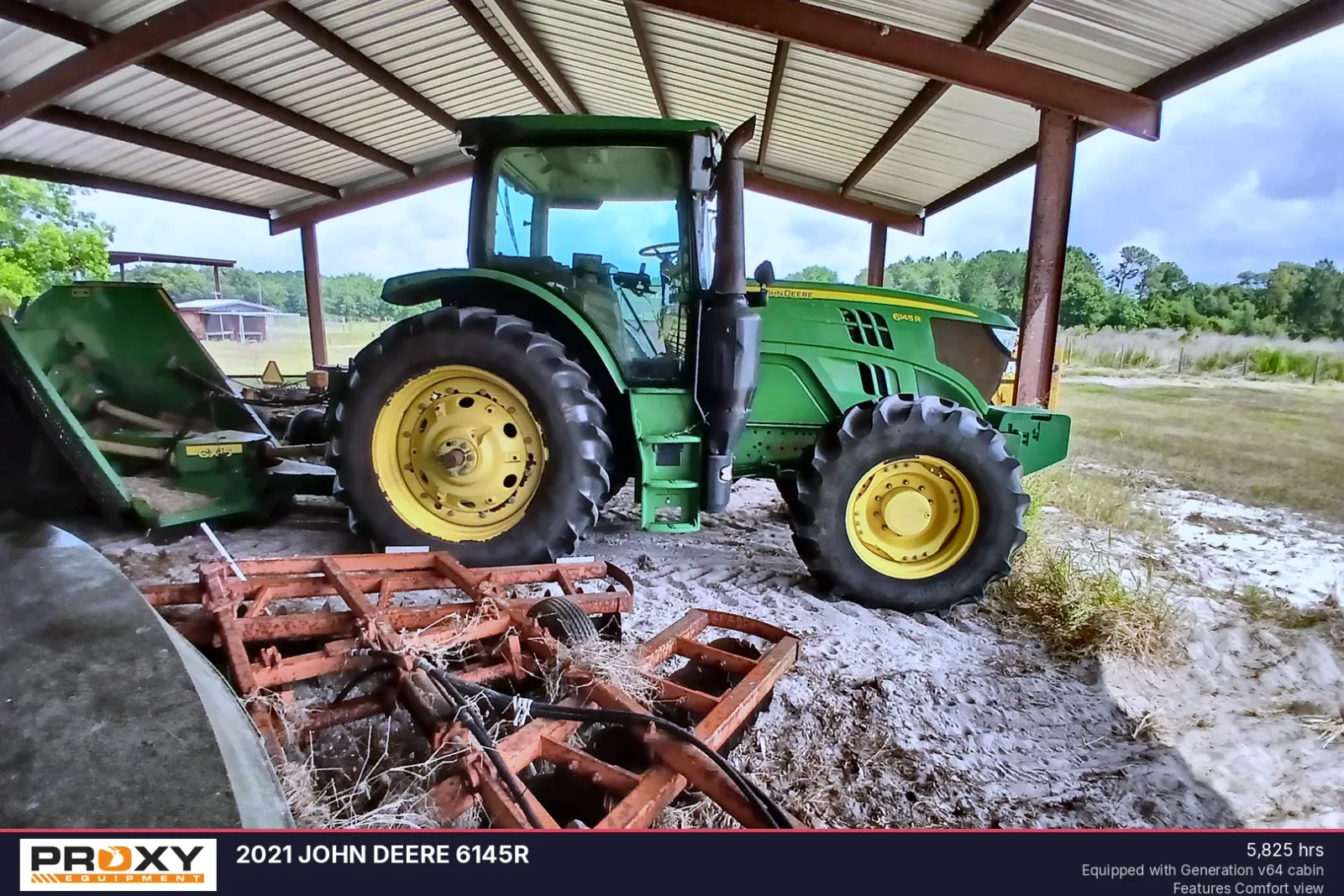 2021 JOHN DEERE 6145R