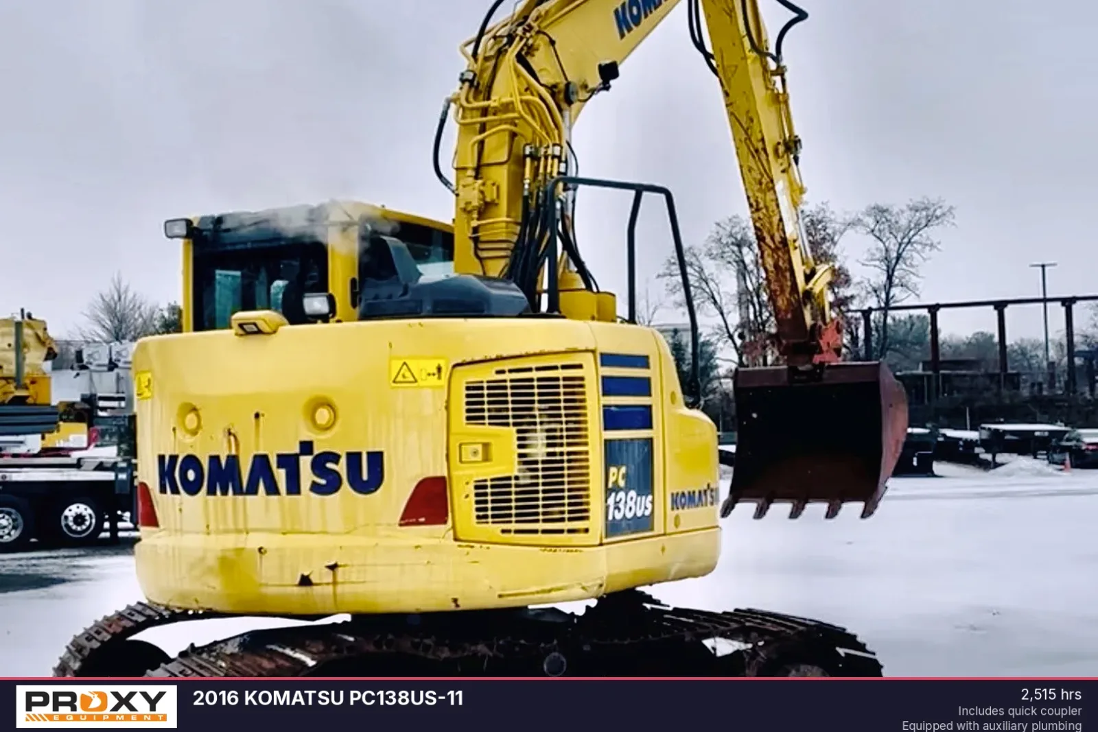 2016 KOMATSU PC138US-11