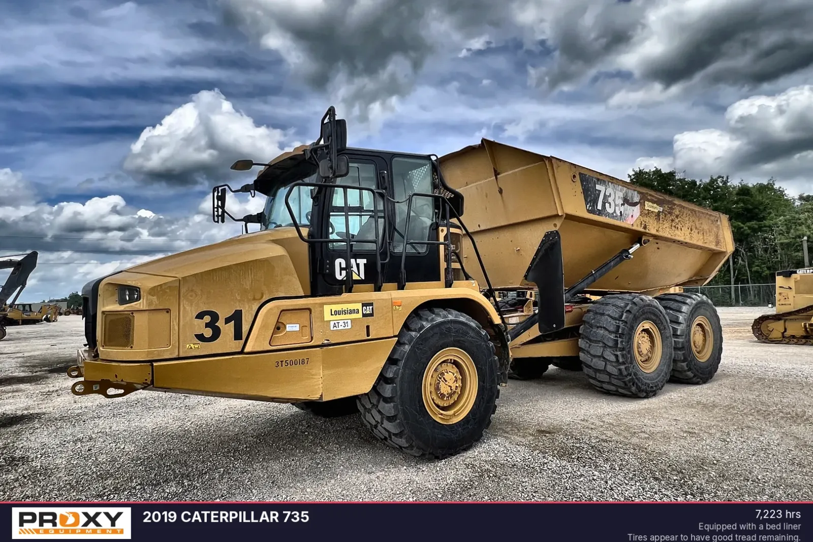 2019 CATERPILLAR 735