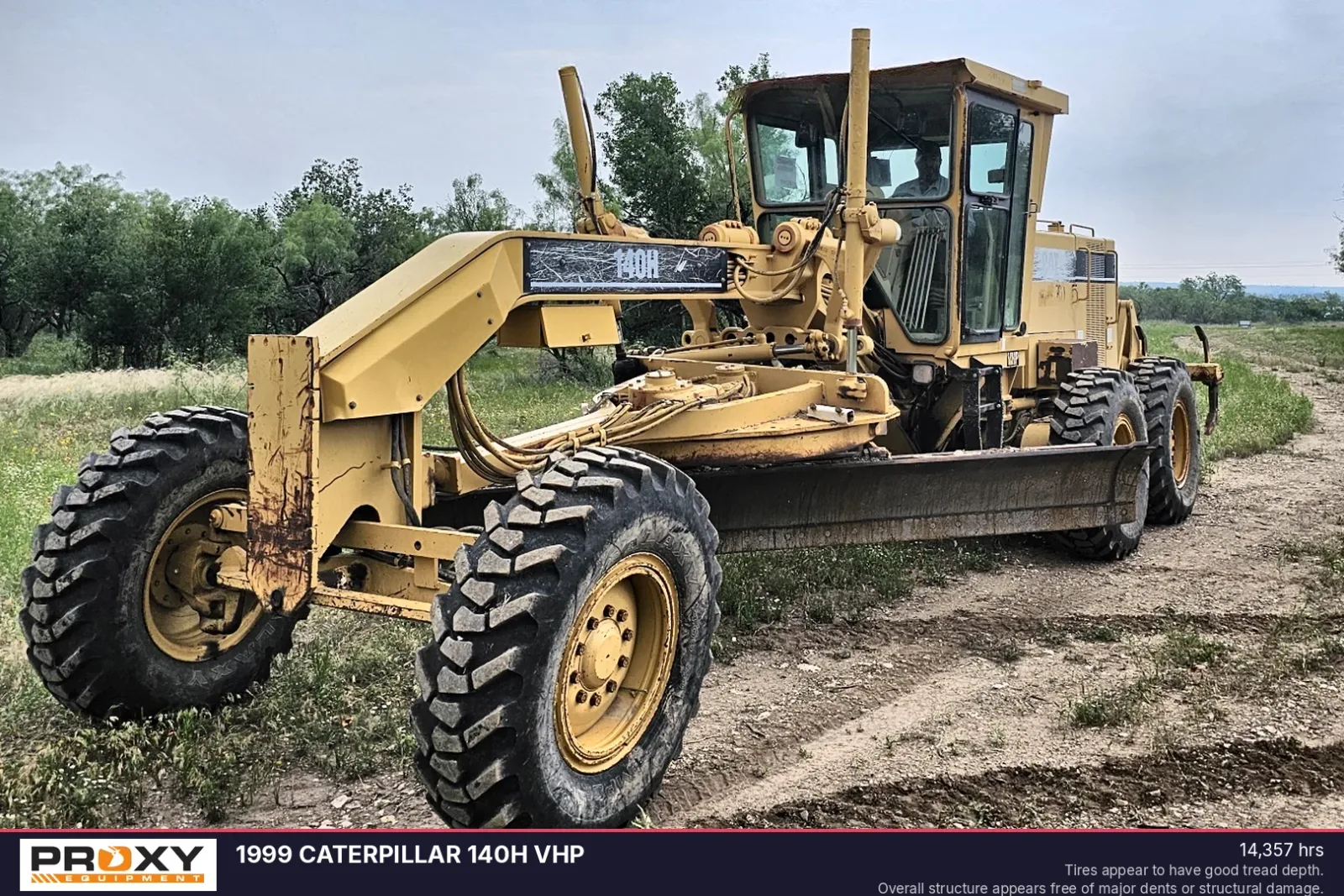1999 CATERPILLAR 140H VHP