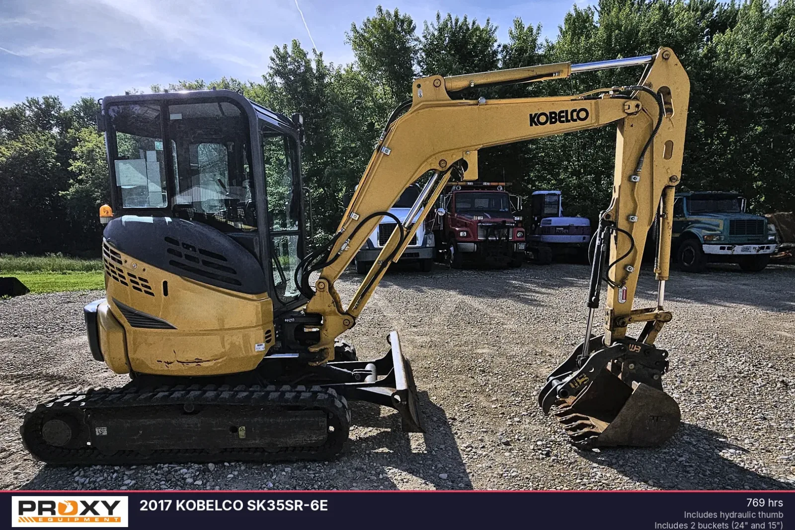 2017 KOBELCO SK35SR-6E