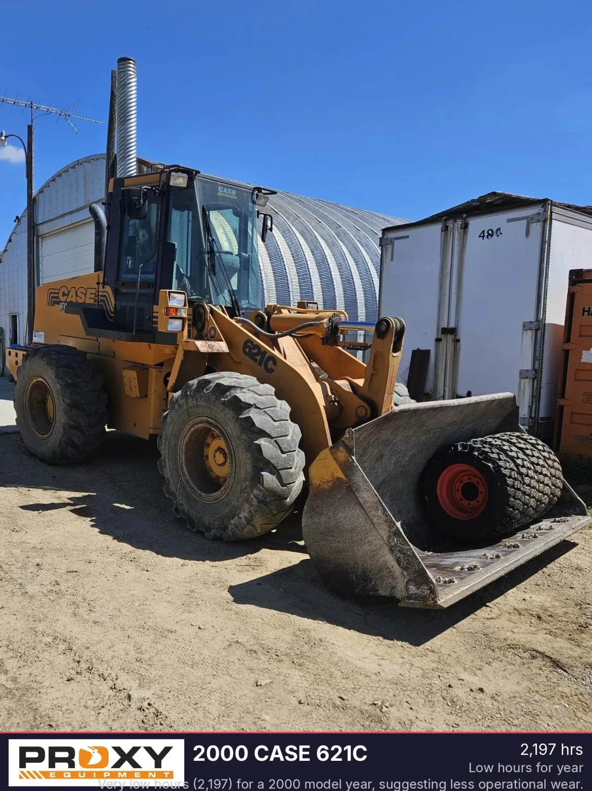 2000 CASE 621C
