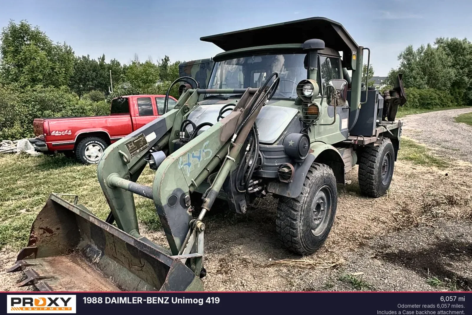 1988 DAIMLER-BENZ Unimog 419