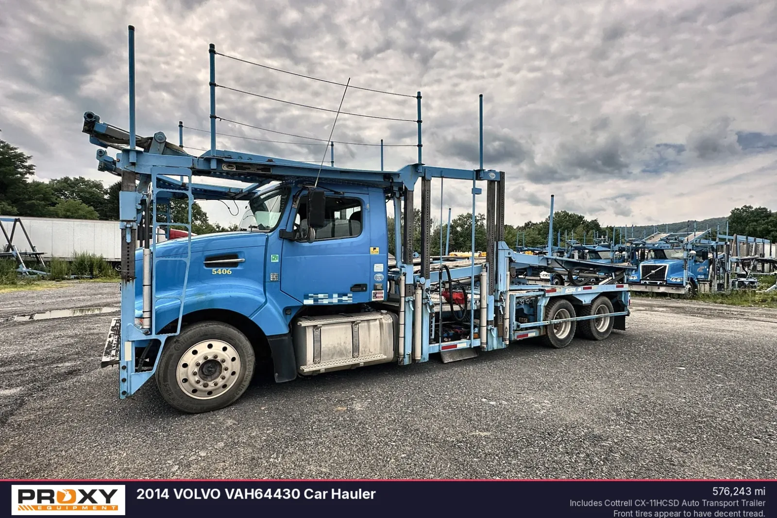 2014 VOLVO VAH64430 Car Hauler