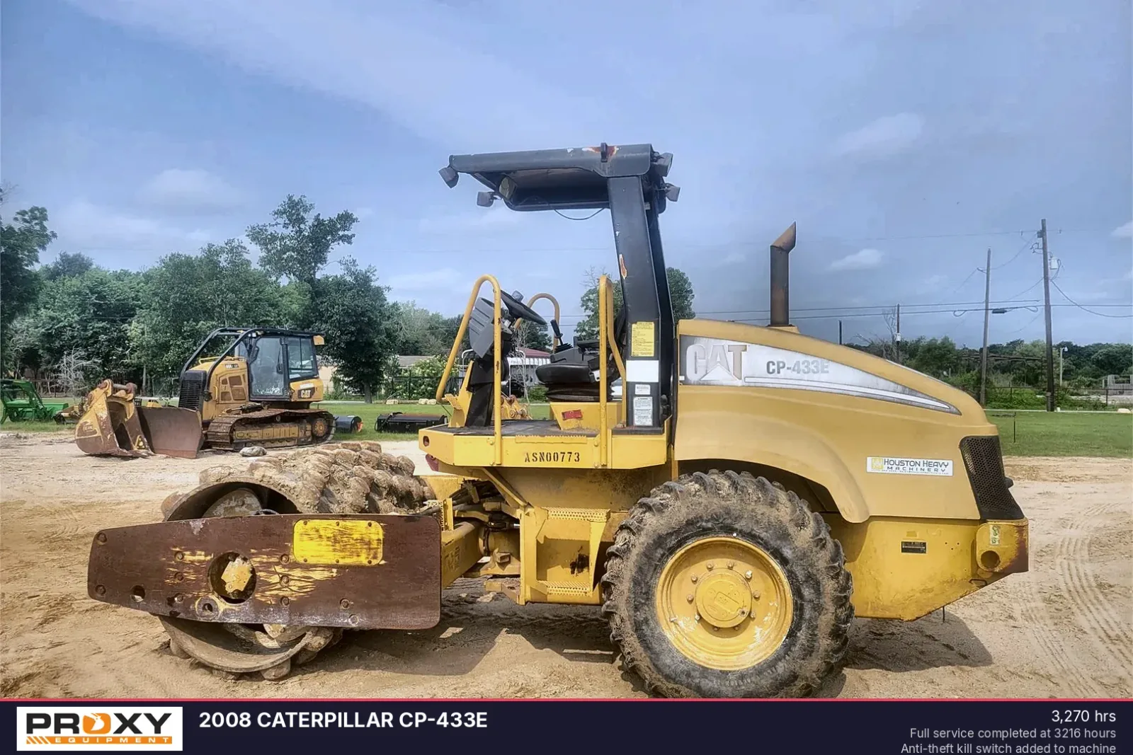 2008 CATERPILLAR CP-433E