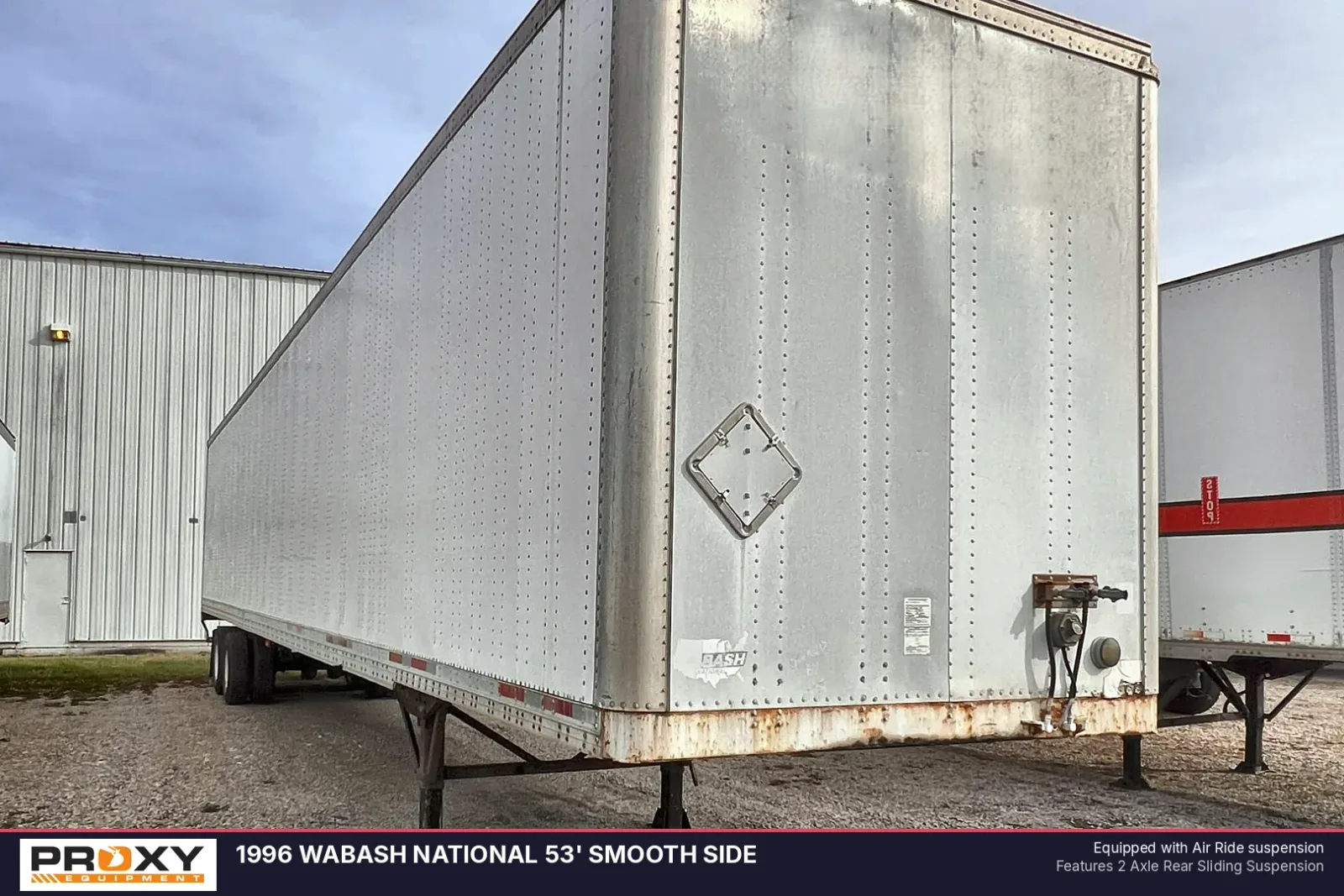 1996 WABASH NATIONAL 53' SMOOTH SIDE
