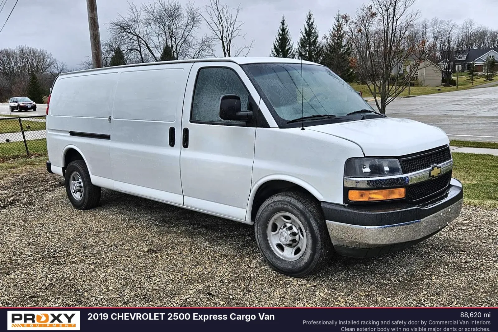 2019 CHEVROLET 2500 Express Cargo Van
