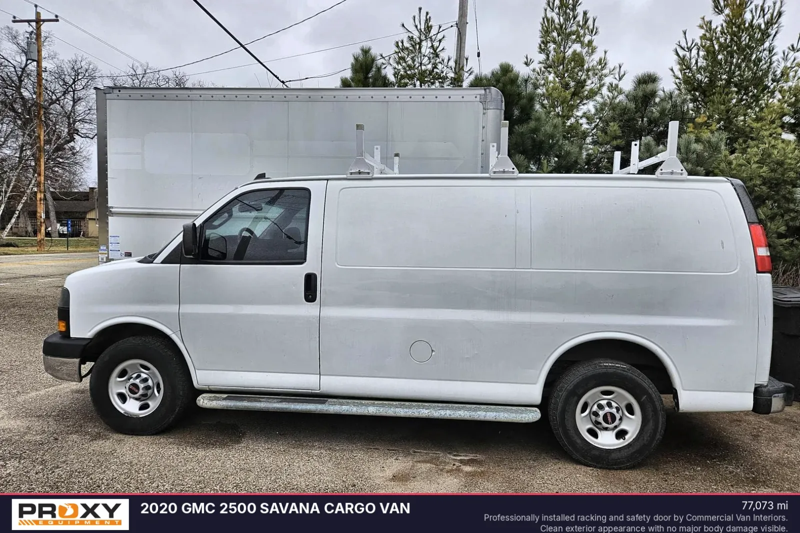 2020 GMC 2500 SAVANA CARGO VAN