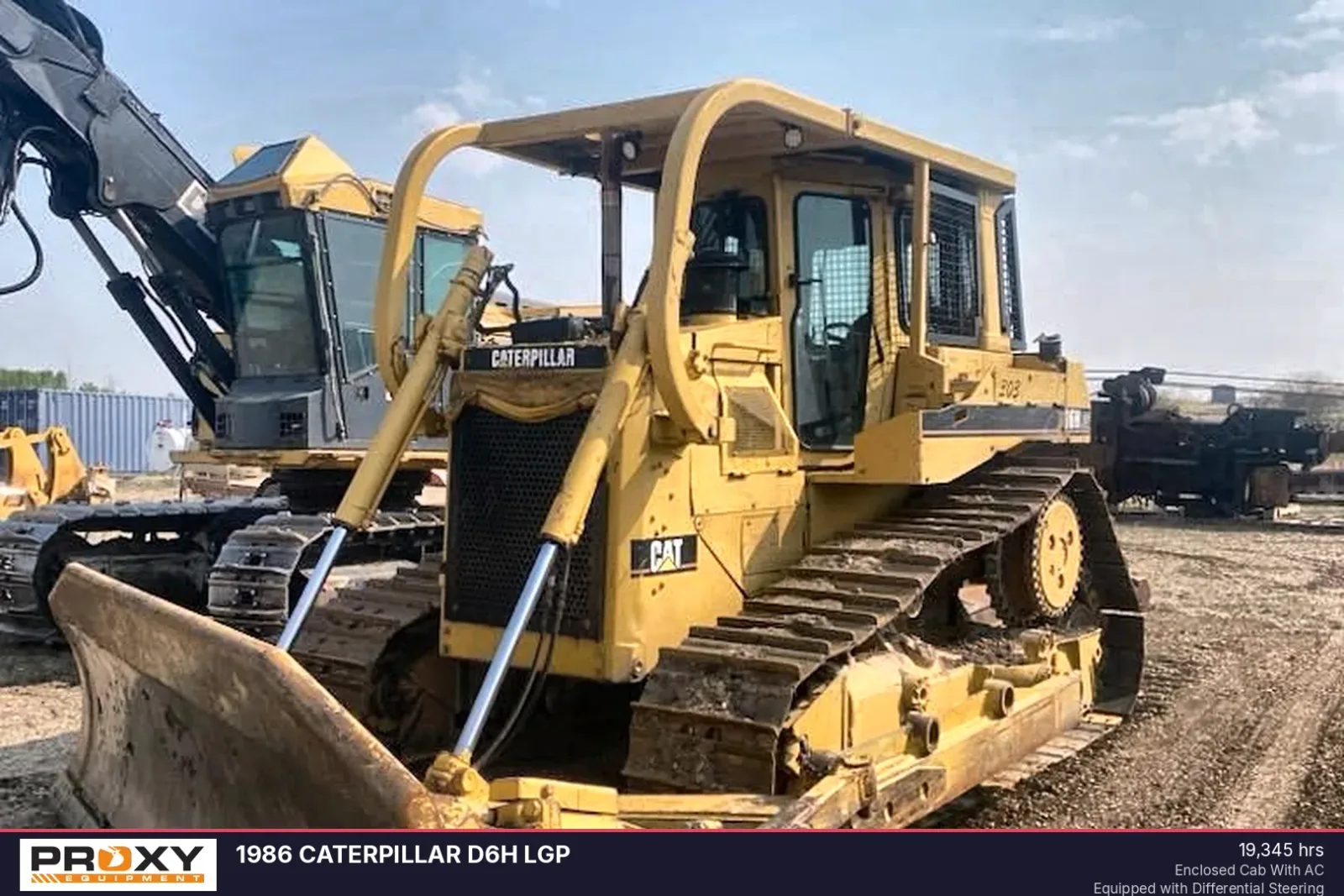1986 CATERPILLAR D6H LGP