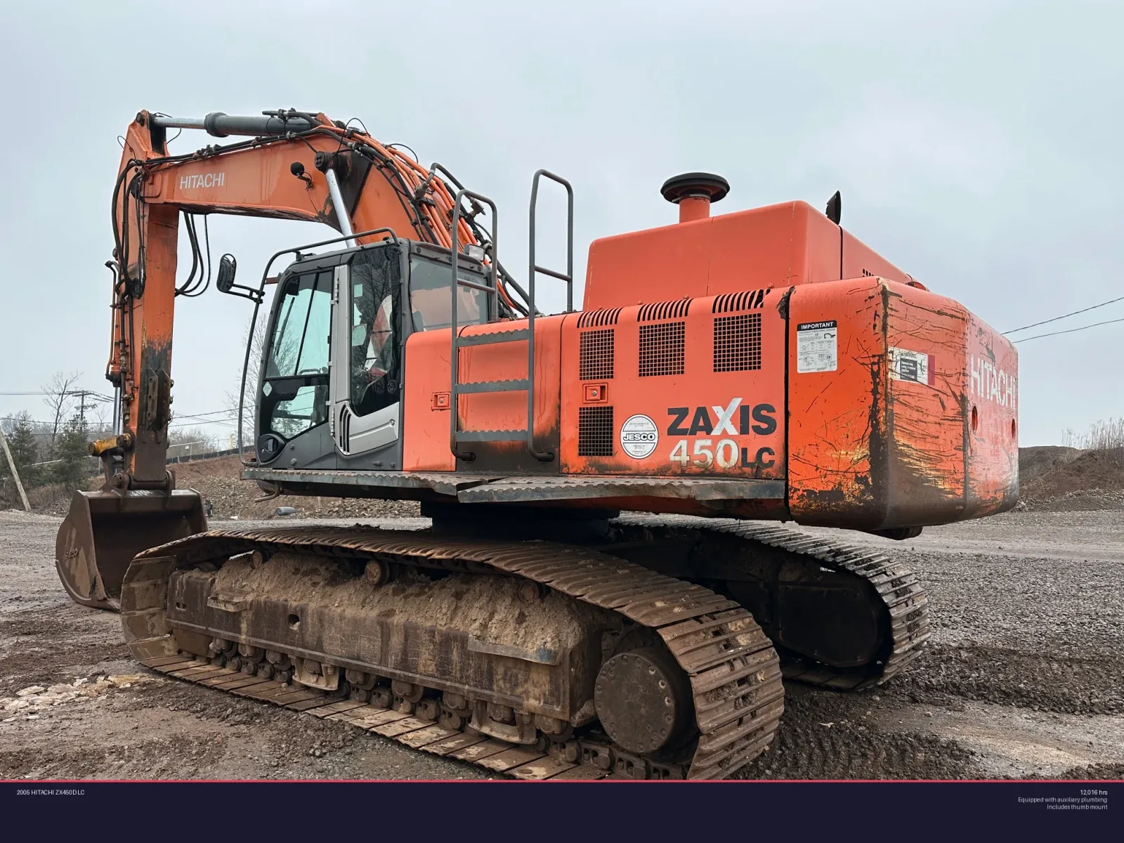 2005 HITACHI ZX450D LC