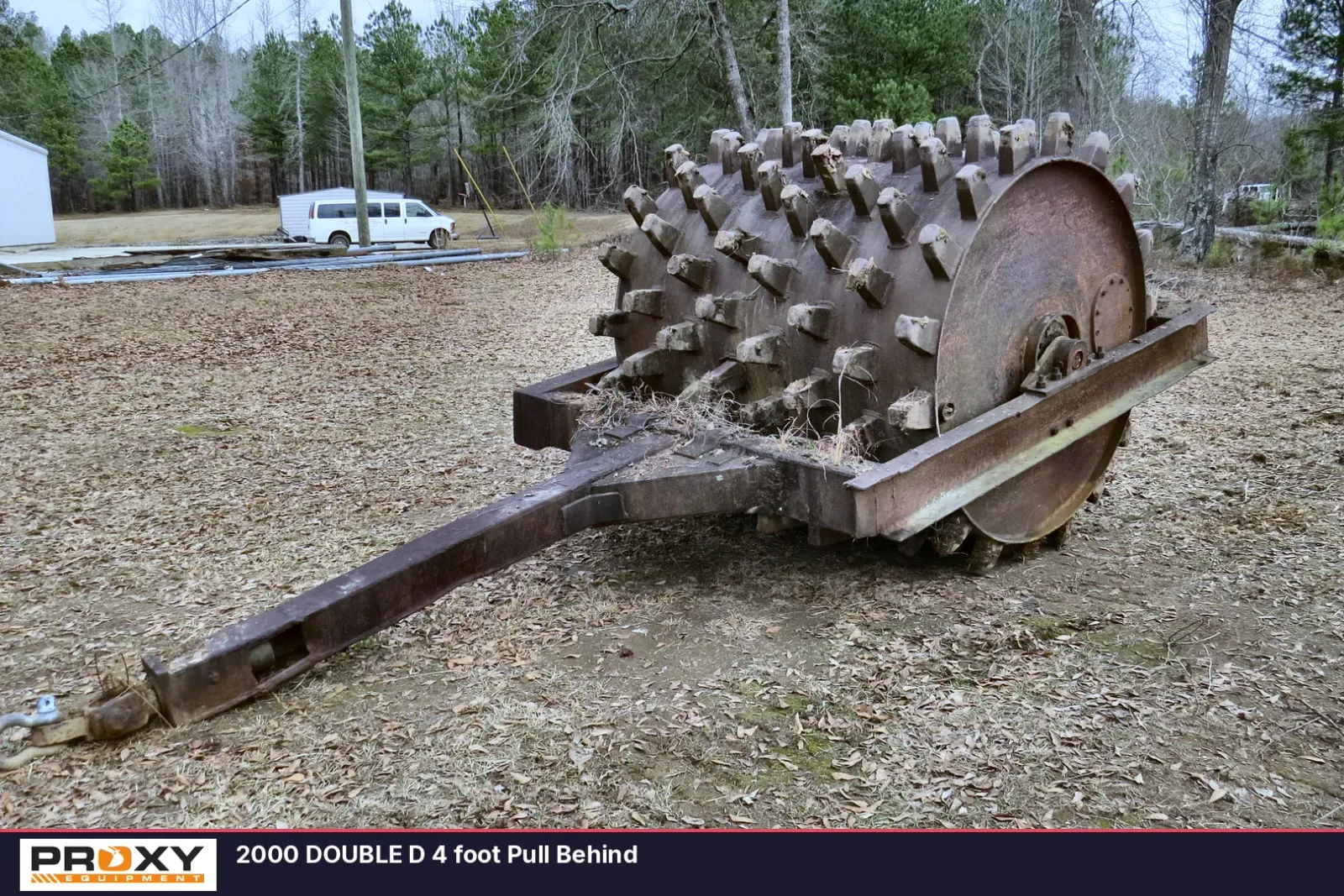 2000 DOUBLE D 4 foot Pull Behind