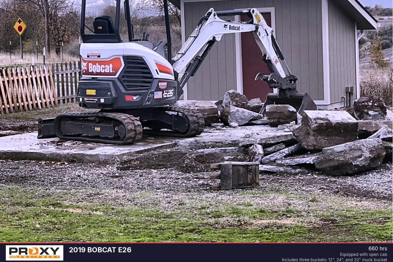 2019 BOBCAT E26