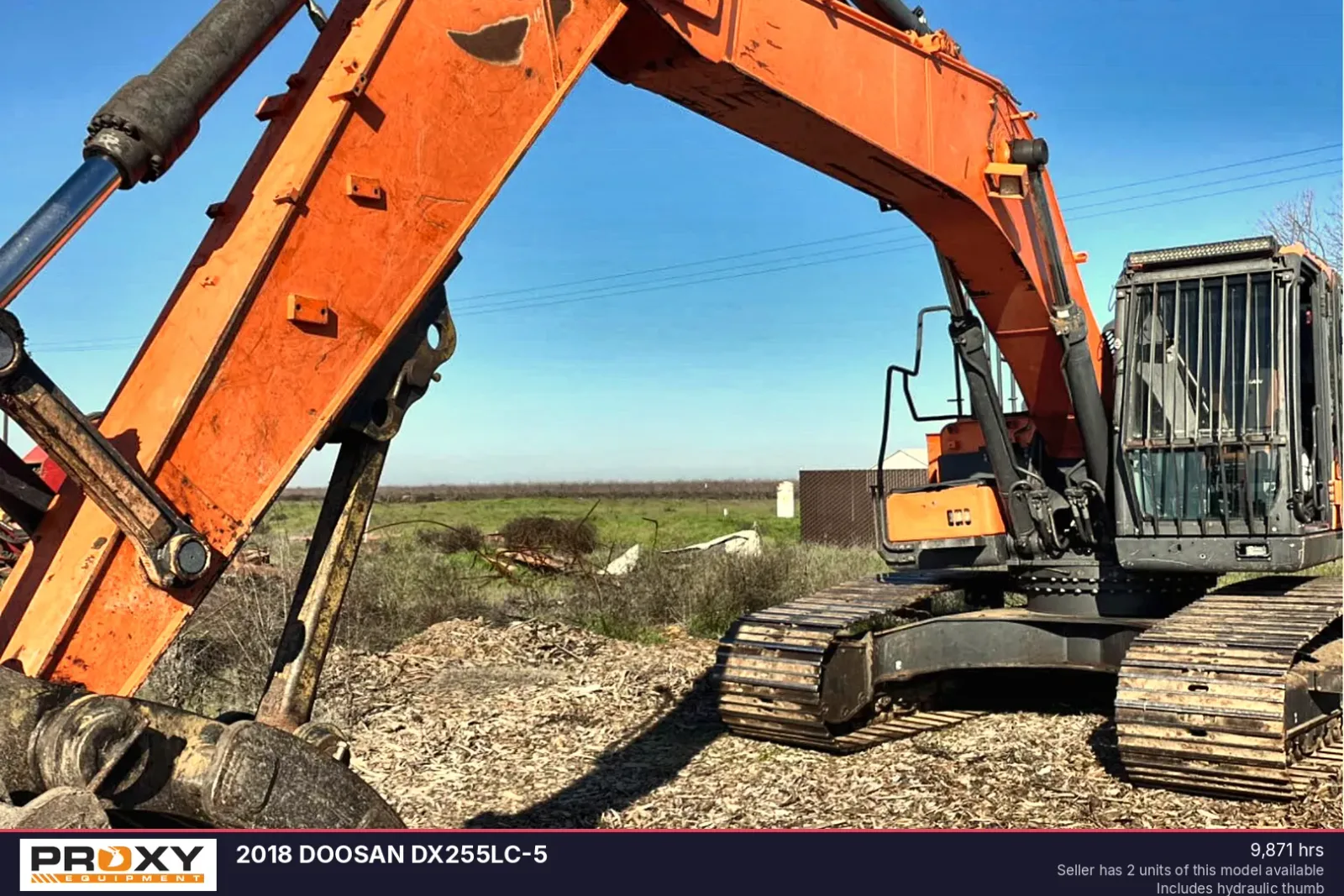 2018 DOOSAN DX255LC-5