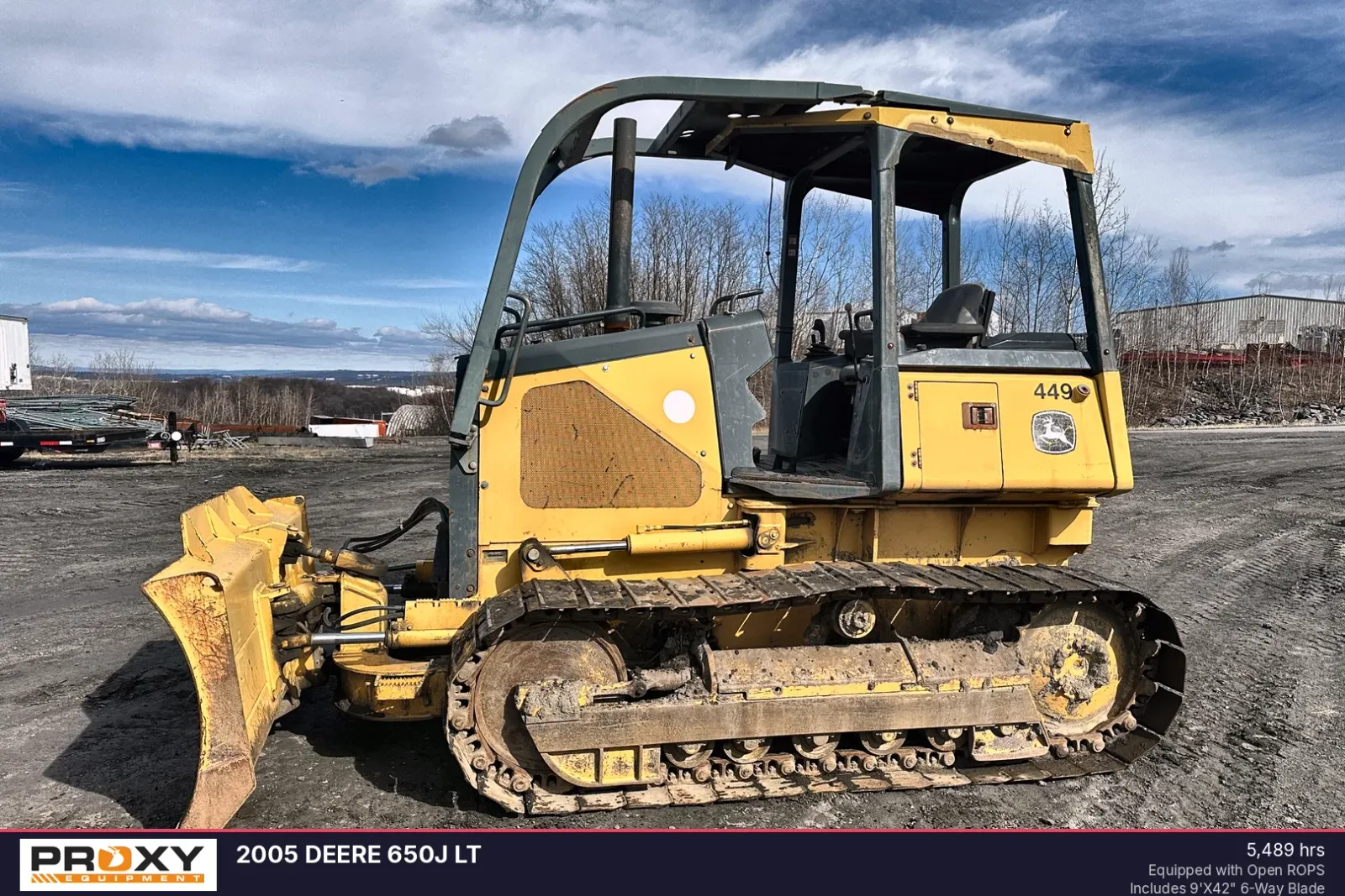 2005 DEERE 650J LT