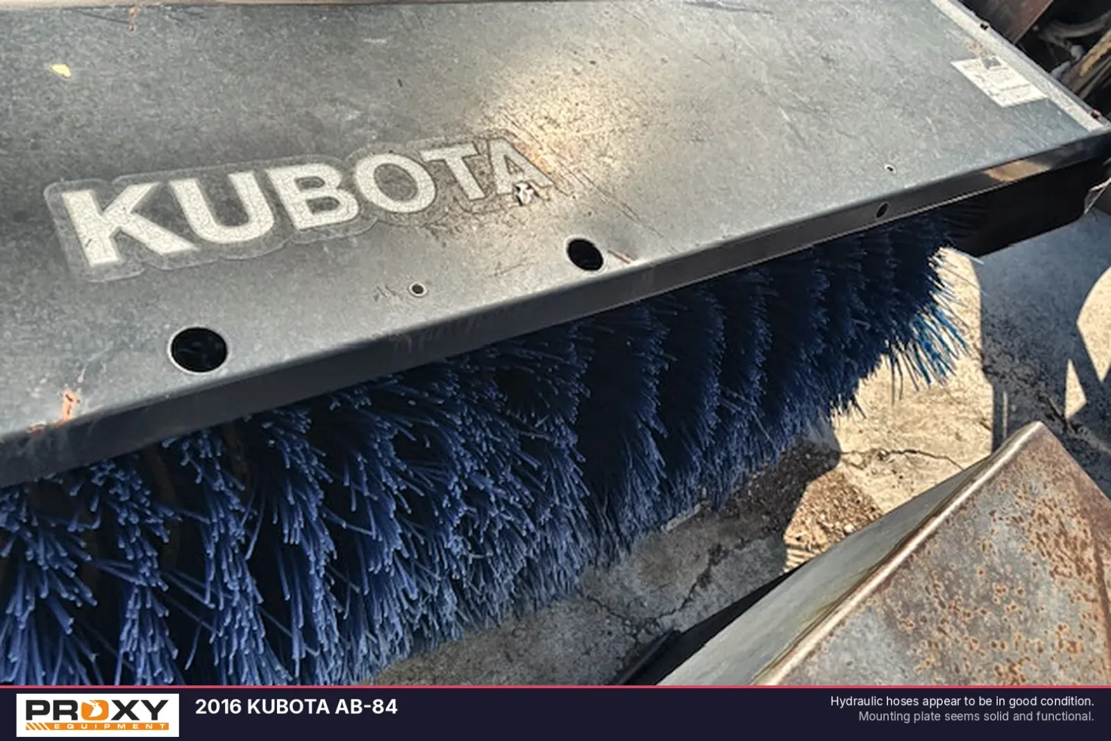 2016 KUBOTA AB-84