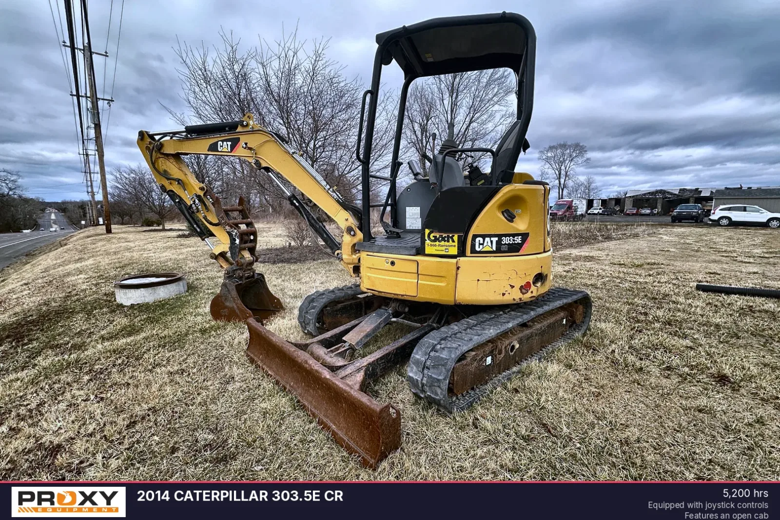 2014 CATERPILLAR 303.5E CR