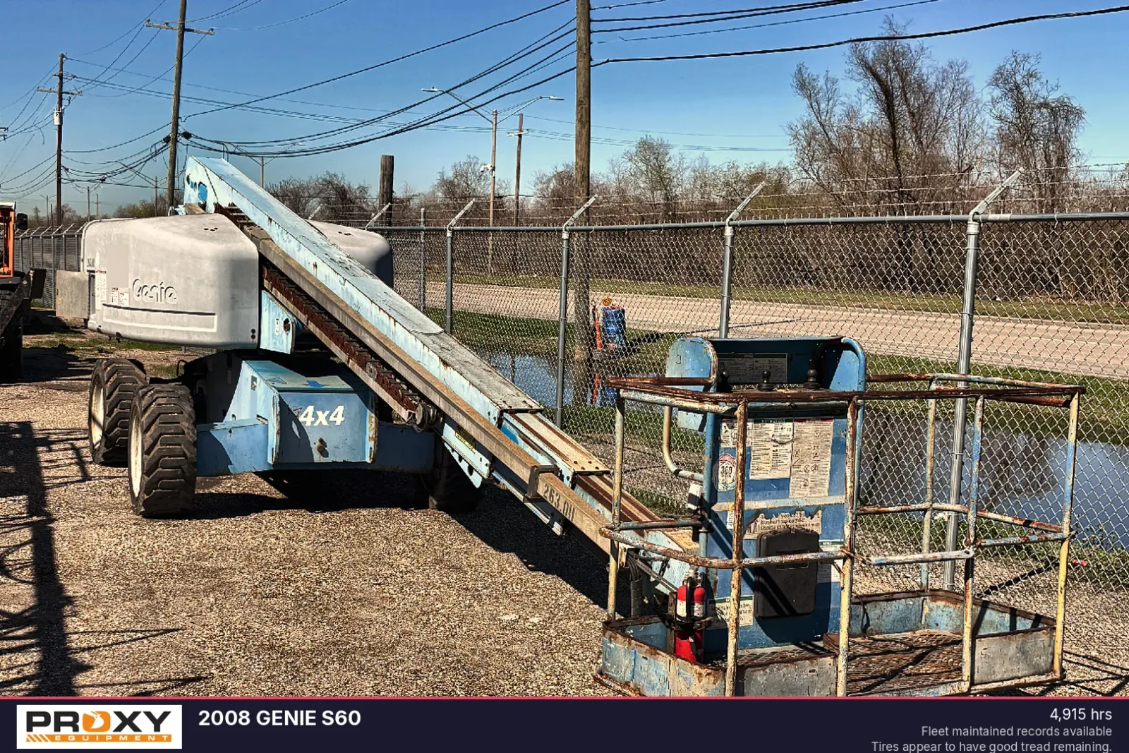 2008 GENIE S60