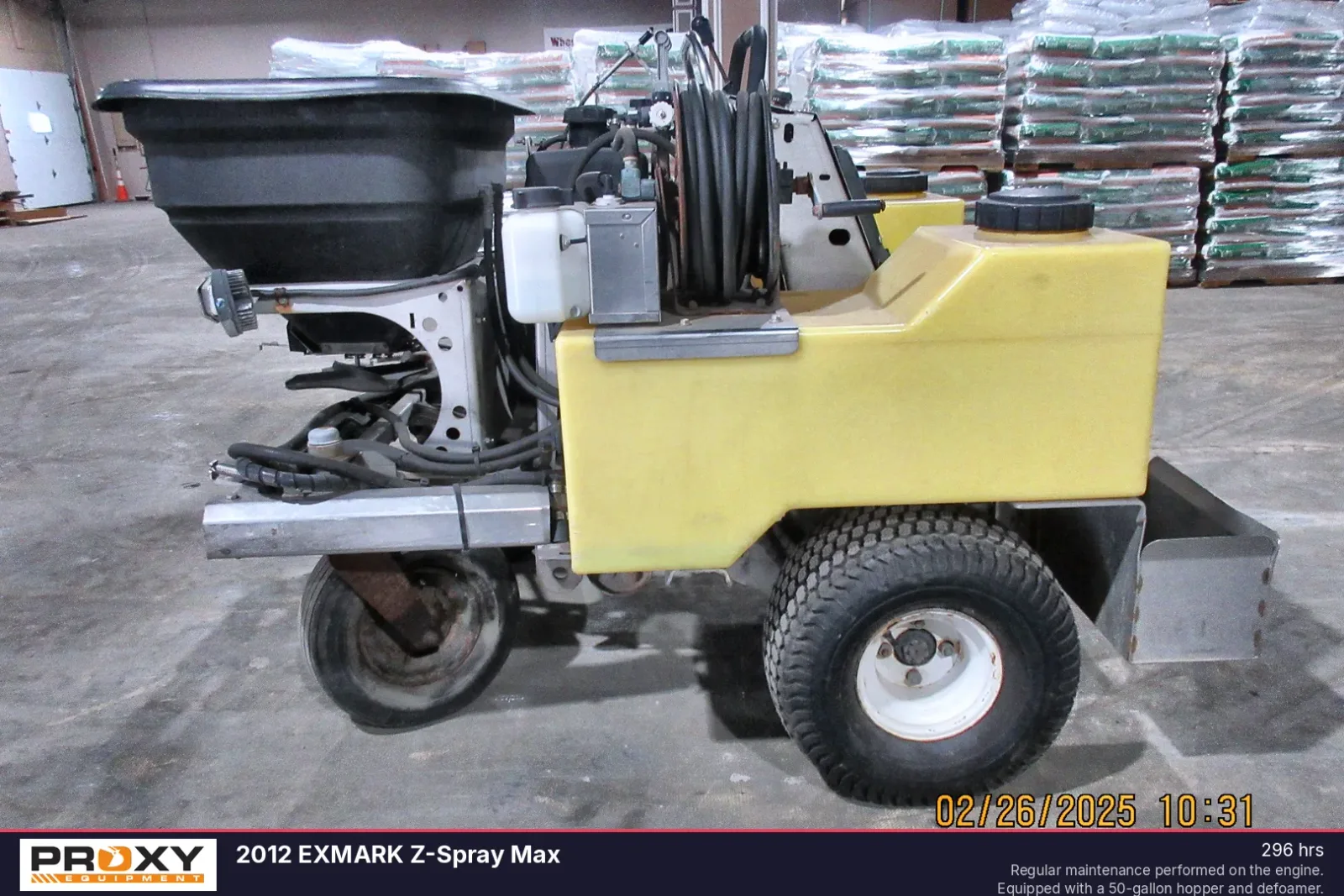 2012 EXMARK Z-Spray Max