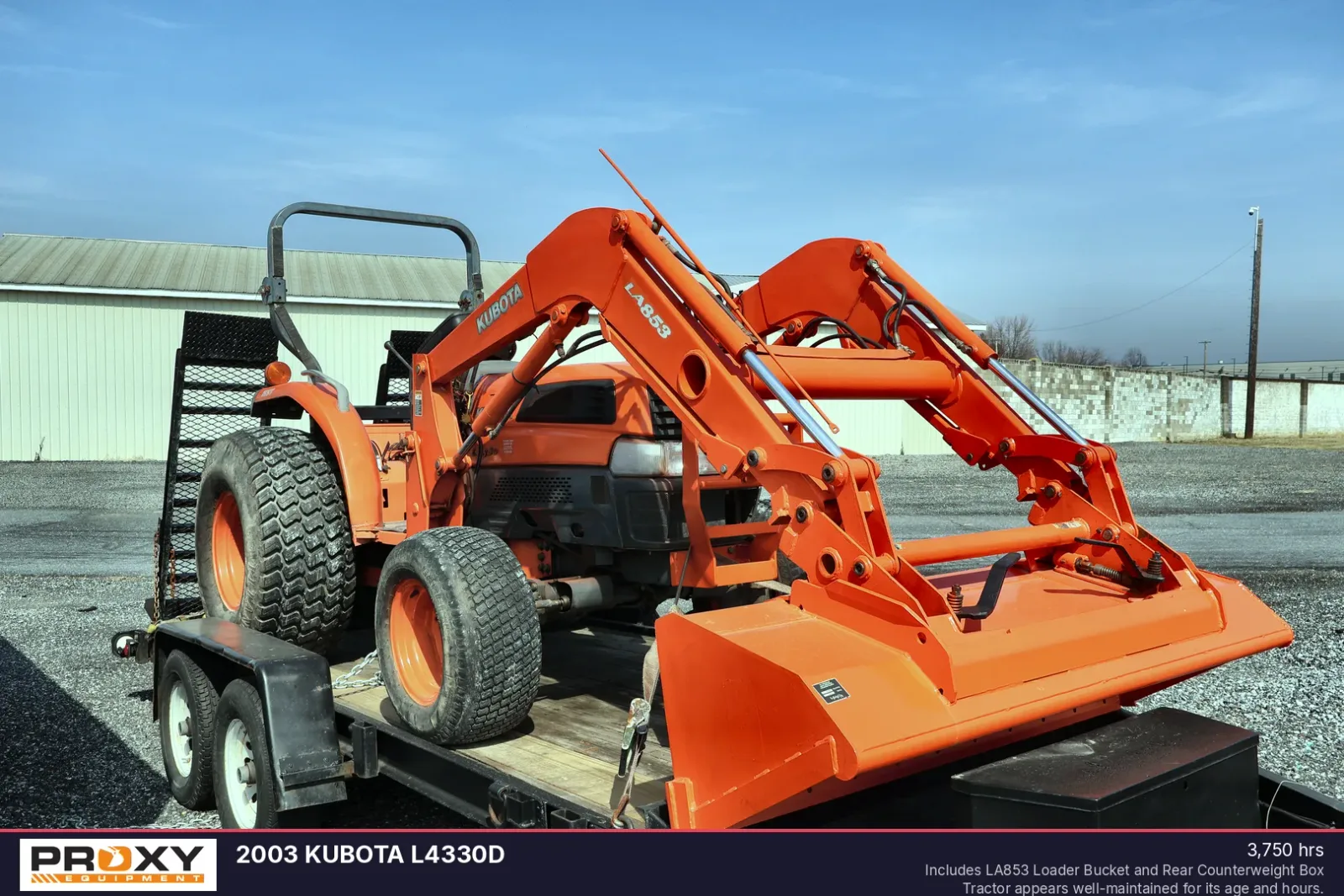 2003 KUBOTA L4330D