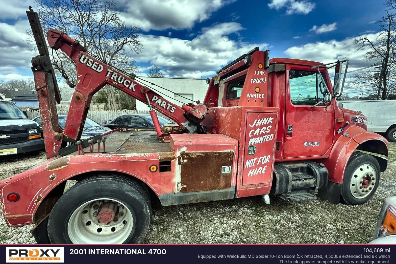 2001 INTERNATIONAL 4700