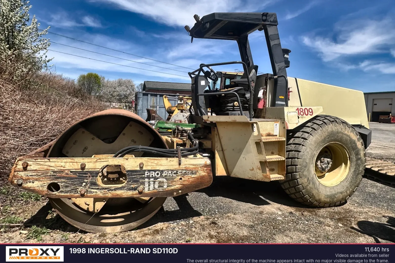 1998 INGERSOLL-RAND SD110D
