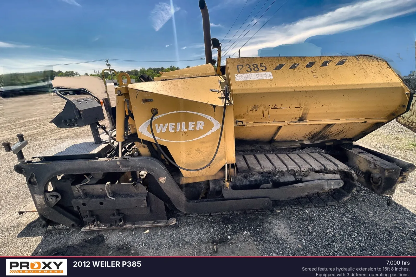 2012 WEILER P385
