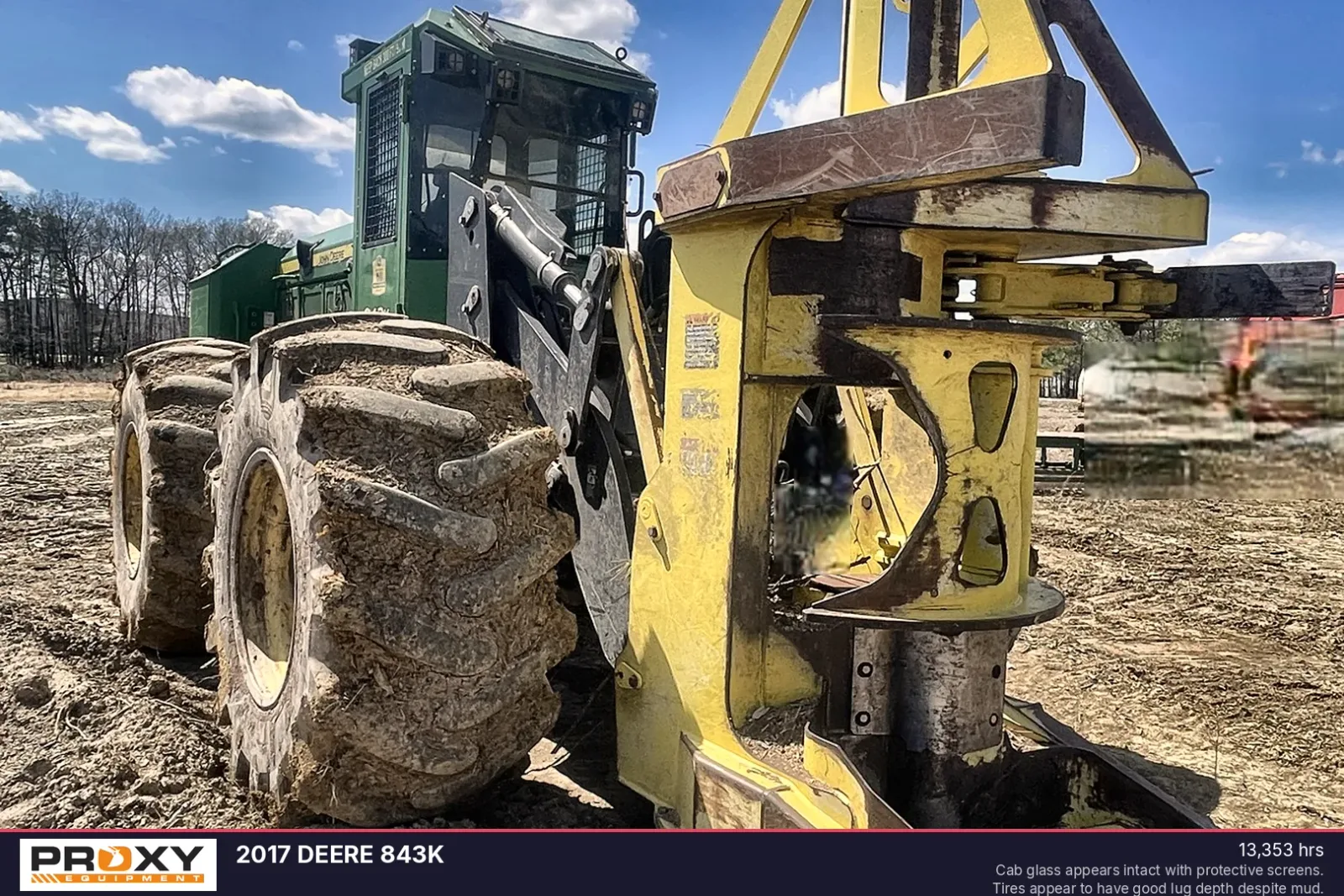2017 DEERE 843K