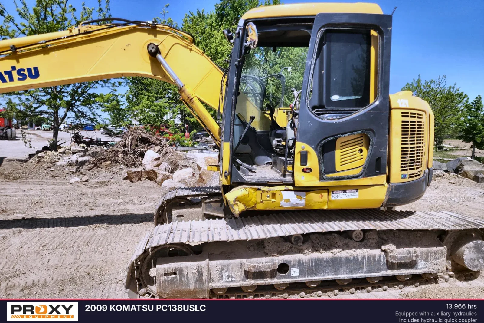 2009 KOMATSU PC138USLC