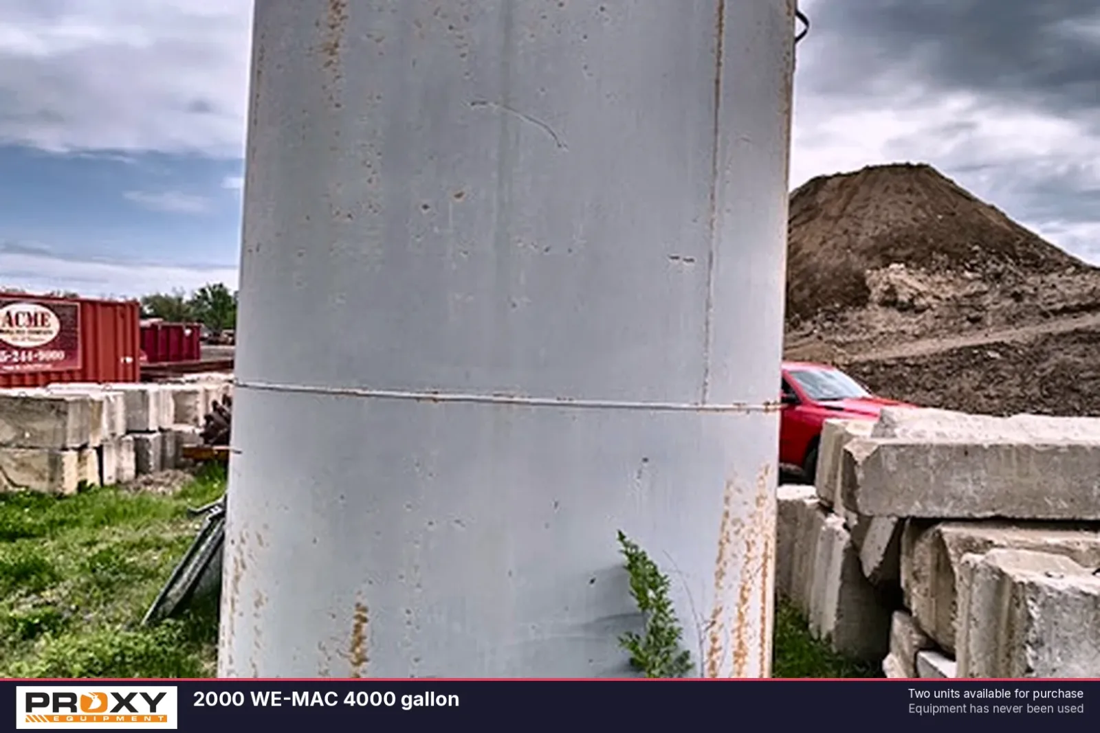 2000 WE-MAC 4000 gallon