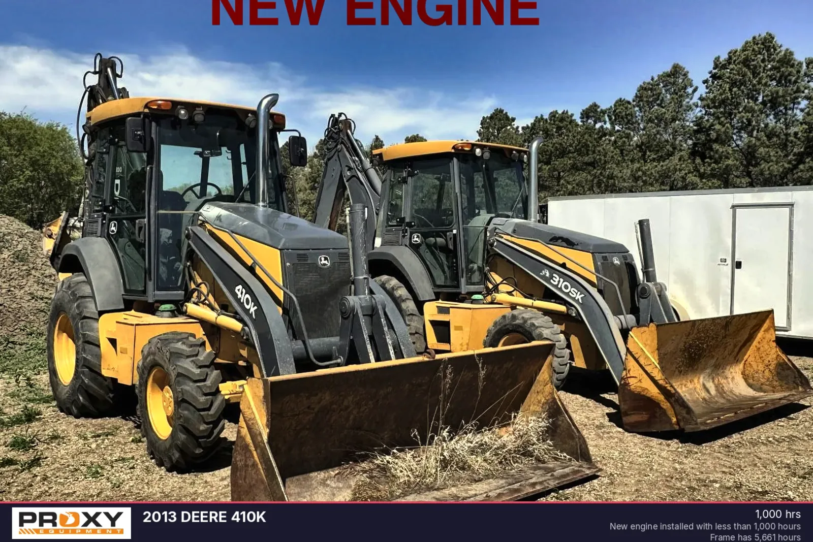 2013 DEERE 410K