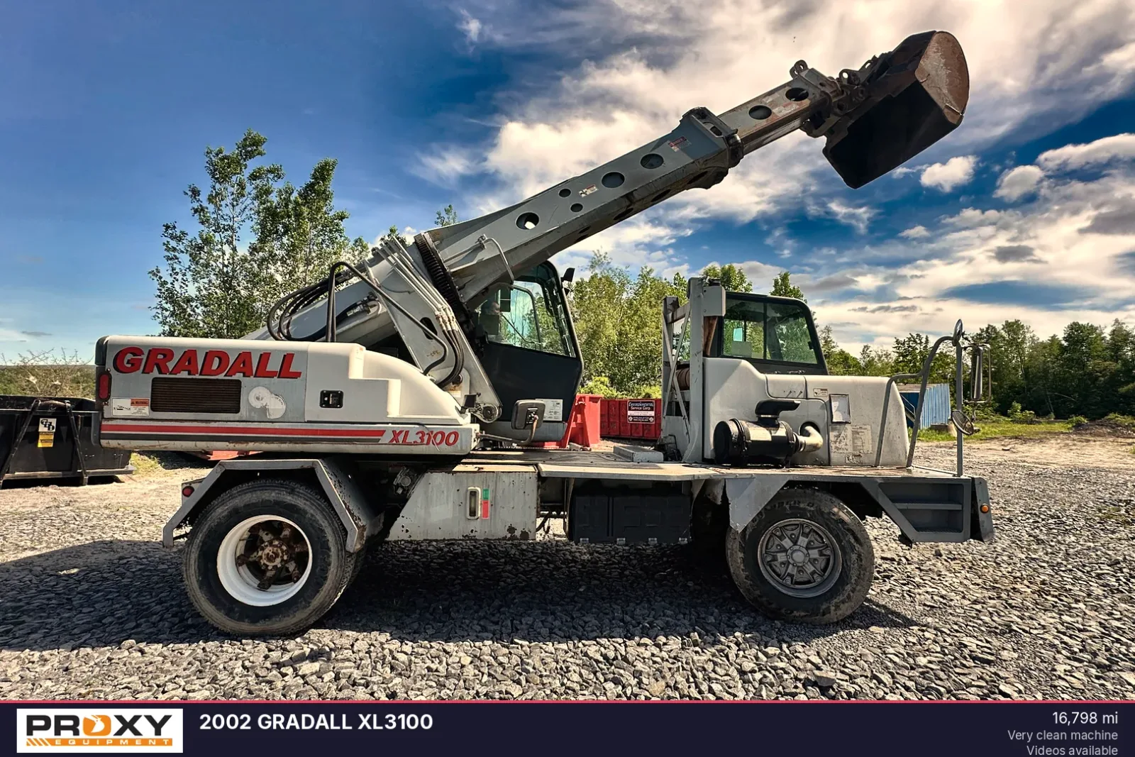 2002 GRADALL XL3100